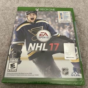 XBOX ONE Game NHL17 NWT, Sealed, Never Opened